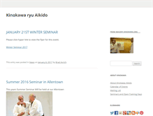 Tablet Screenshot of kinokawa.org